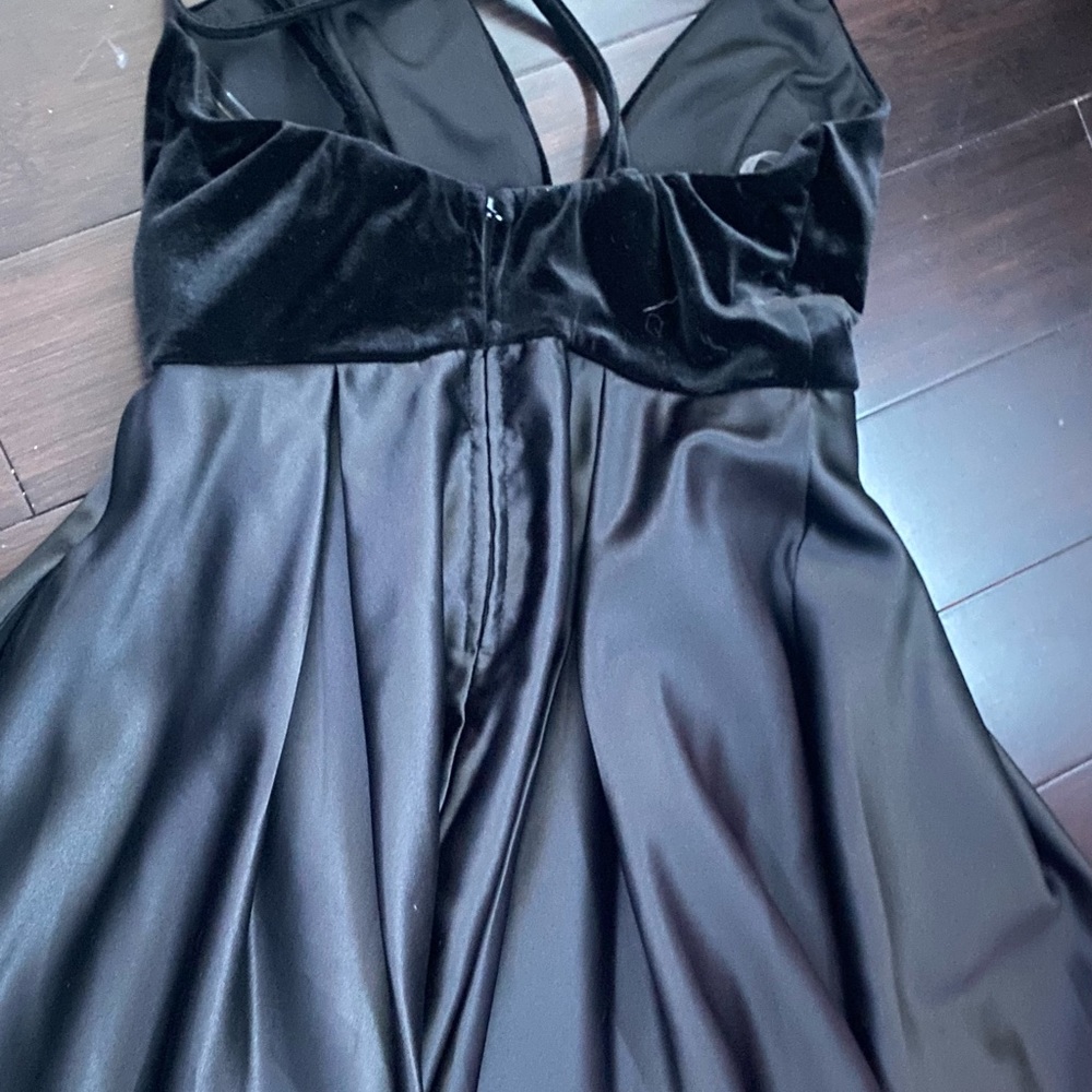 black dress